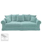 Schlafsofa Portol Microfaser Babyblau