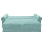 Schlafsofa Portol Microfaser Babyblau