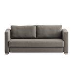 Schlafsofa Randa Webstoff Grau - Breite: 202 cm