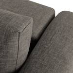 Schlafsofa Randa Webstoff Grau - Breite: 202 cm