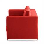 Schlafsofa Randa Webstoff Webstoff - Rot - Breite: 202 cm