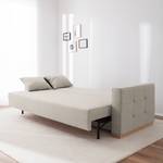 Canapé convertible Realico Tissu - Blanc polaire