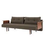 Schlafsofa Recast Plus II Webstoff Stoff Coastal: Slate Brown