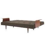 Schlafsofa Recast Plus II Webstoff Stoff Coastal: Slate Brown