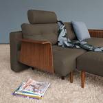 Canapé convertible Recast Plus II Tissu - Tissu Coastal : Slate Brown