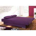 Canapé convertible Rijeka Tissu violet (2 places)