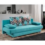 Canapé convertible Rijeka Microfibre turquoise