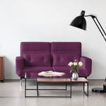 Schlafsofa Robertson Webstoff Stoff Zahira: Aubergine