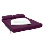 Schlafsofa Robertson Webstoff Stoff Zahira: Aubergine