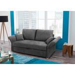 Schlafsofa Billimora Microfaser Grau - Breite: 213 cm