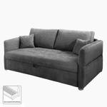 Schlafsofa Billimora Microfaser Grau - Breite: 228 cm