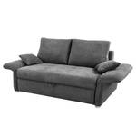 Schlafsofa Billimora Microfaser Grau - Breite: 228 cm