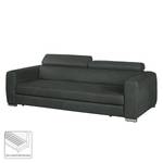 Canapé convertible Sneem Microfibre - Basalte