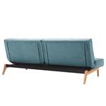 Schlafsofa Splitback Eik Webstoff Stoff Mixed Dance: Light Blue