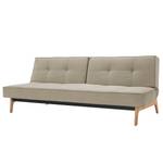 Schlafsofa Splitback Eik Webstoff Stoff Coastal: Sandstone