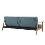 Schlafsofa Splitback Frej I Webstoff Stoff Mixed Dance: Light Blue