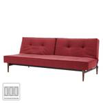 Canapé convertible Splitback Styletto I Tissu - Tissu Twist : Rust Red