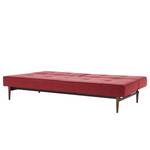 Schlafsofa Splitback Styletto I Stoff Twist: Rust Red