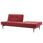 Canapé convertible Splitback Styletto I Tissu - Tissu Twist : Rust Red