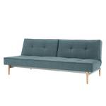 Schlafsofa Splitback Styletto II Webstoff - Stoff Mixed Dance: Light Blue