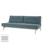 Schlafsofa Splitback Styletto II Webstoff - Stoff Mixed Dance: Light Blue