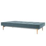 Schlafsofa Splitback Styletto II Webstoff - Stoff Mixed Dance: Light Blue