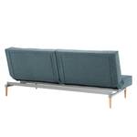 Schlafsofa Splitback Styletto II Webstoff - Stoff Mixed Dance: Light Blue