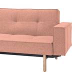 Canapé convertible Splitback Styletto IV Tissu - Tissu Soft : Coral