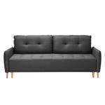 Canapé convertible Sundance Tissu - Anthracite