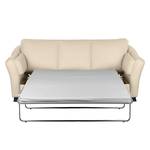 Schlafsofa Toucy mit Matratze Echtleder Beige