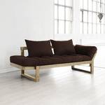 Slaapbank Edge futon bruin