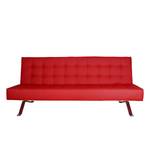 Schlafsofa Wave Two Kunstleder Kunstleder Yuma: Rot