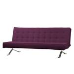 Schlafsofa Wave Two Webstoff Stoff Zahira: Aubergine