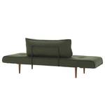 Schlafsofa Zeal II Webstoff Stoff Twist: Dark Green