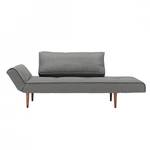 Schlafsofa Zeal Webstoff Grau - Stoff 216 Flashtex Dark Grey