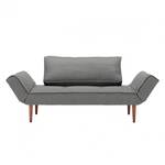 Schlafsofa Zeal Webstoff Grau - Stoff 216 Flashtex Dark Grey