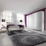 Gestoffeerd bed Sibilla kunstleer - wit - 160 x 200cm