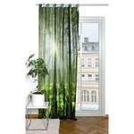 Gordijn Groen Bos Groen - Textiel - 120 x 245 cm
