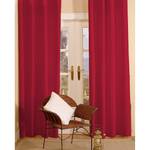Tenda con passanti Cotton Panama Rosso rubino - 130 x 310 cm