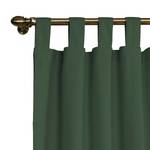 Tenda con passanti Cotton Panama Verde abete - 130 x 310 cm