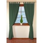 Tenda con passanti Cotton Panama Verde abete - 130 x 310 cm