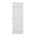 Armoire à bijoux Amata Pin massif Blanc