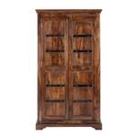 Armoire Bombay Sheesham massif / Noisetier