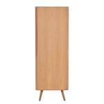 Highboard Loca deels massief wild eikenhout - wit/licht wild eikenhout - Breedte: 60 cm