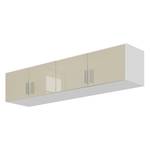 Rangement pour armoire Celle Blanc alpin / Gris sable brillant - Largeur : 181 cm