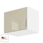 Modulo armadio Celle Bianco alpino/Color grigio sabbia lucido - Larghezza: 47 cm