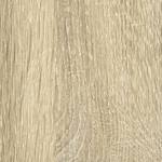 Kast opzetstuk Celle Sonoma eikenhouten look/hoogglans wit - Breedte: 181 cm