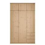 Kast opzetstuk Ribe geloogd grenenhout - Breedte: 150 cm - 3 deuren