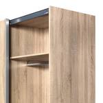 Armoire portes coulissantes Soft Smart 2 Imitation chêne - Largeur : 120 cm