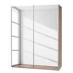 Armoire portes coulissantes Soft Smart 2 Imitation chêne de Sanremo - Largeur : 150 cm